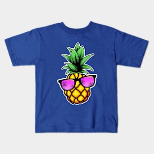 Golden Pineapple Kids T-Shirt